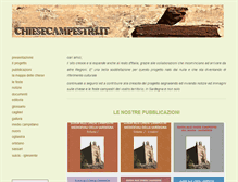 Tablet Screenshot of chiesecampestri.it